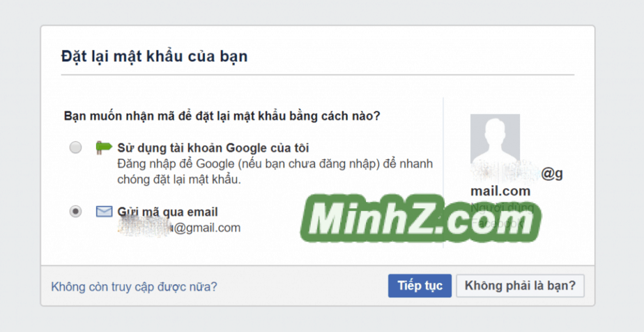 phuc hoi ma dang nhap facebook 2FA