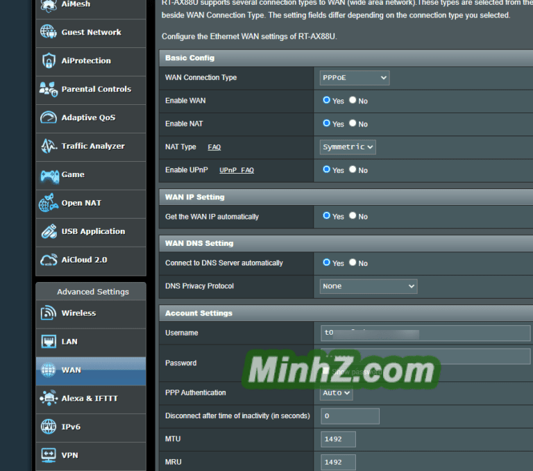Router Asus cài đặt bridge mode vlan cho mạng Viettel FPT